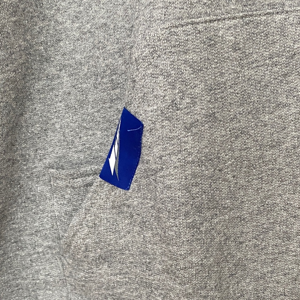 Yamaha Racing Hoodie in Gray and Blue - Picture 3 of 7